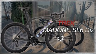 2023 에어로 마돈의 한단계 위의 진화 트렉 마돈 SL6 Di2 23 Trek Madone SL6 Di2 Aero Road Bike 4k Video [upl. by Hestia591]