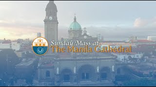 Sunday Mass at the Manila Cathedral  February 5 2023 1000am [upl. by Yecaw]