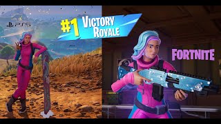 Fortnite Deep Freeze Chloe Kim Skin Gameplay Chapter 5 Season 4 [upl. by Notsek]