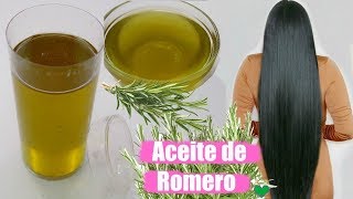 COMO HACER ACEITE DE ROMEROCrecimiento extremo del cabello en 1 Mes y Detener la Caida [upl. by Longfellow]