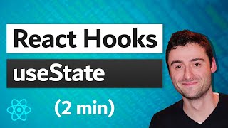 Reacts useState Hook Explained 2 min [upl. by Namas586]