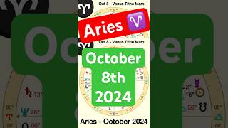 Aries Horoscope  Venus Trine Mars October 2024 Clip [upl. by Everick]