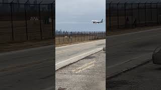 Aer Lingus butters there landing at phl international [upl. by Seppala]