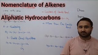 Ch 8 Lec 5 Nomenclature of Alkenes Class 12 Chemistry [upl. by Gardal]