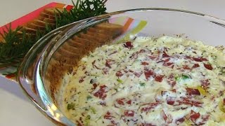 Bettys Hot Chipped Beef Dip with Melba Toast Rounds [upl. by Rye279]