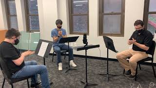 quotClapping Musicquot by Steve Reich Performed by the GSA Percussion Ensemble [upl. by Erdreid]