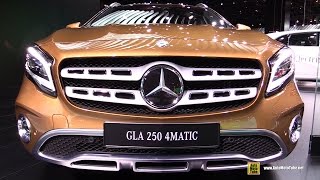 2018 Mercedes GLA 250 4Matic  Exterior and Interior Walkaround  Debut at 2017 Detroit Auto Show [upl. by Lipinski16]