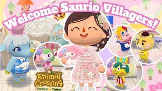 New Sanrio Villagers in Animal Crossing Pocket Camp [upl. by Henley]