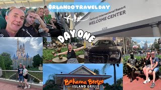 ORLANDO TRAVEL DAY  flight delay  Parkway International Resort check in  Magic Kingdom [upl. by Kitchen]