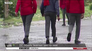 Eastern Cape  Murdered matric learner laid to rest [upl. by Hayimas151]