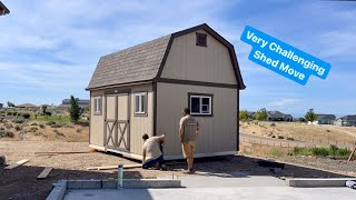 Can A Tuff Shed With A Steel Floor Be Moved [upl. by Sheff]