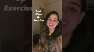 Vocal Warm Up Exercises  PART 1  Tutorials by Mansi [upl. by Irret398]