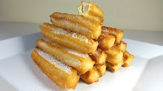 Churros Caseros  Con solo 3 Ingredientes  RomiCocina [upl. by Thanh]