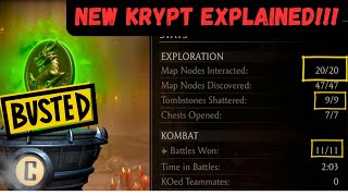 New Krypt system explained Badges rankings rewards MK Mobile [upl. by Otineb]