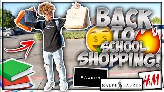 Back To School Shopping Vlog 📚🔥  SENIOR YEAR 2019 [upl. by Scammon]