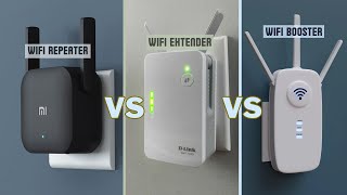 Wifi Repeater Vs Booster Vs Extender What’s the Difference [upl. by Kannav]