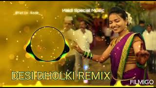 New Tarpu Haldi Remix 2021  Haldi Special Music  New Tarpu 2021  DESI DHOLKI REMIX [upl. by Ahsiekat]