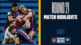 Match Highlights Wigan Warriors v Leeds Rhinos [upl. by Emmy75]