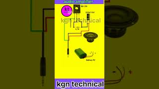 Mini audio amplifier circuit diagram shorts [upl. by Lawan]