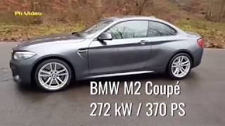 BMW M2 Coupé 272kW 370PS  Probefahrt  test drive  Sound  PhVideo [upl. by Arley]