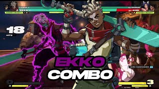 2XKO EKKO COMBO [upl. by Byrle703]