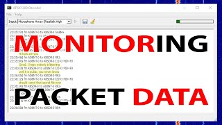 Qtmm The 1200 Baud AFSK Decoder  Eavesdropping on Packet Radio [upl. by Patin153]