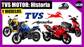 TVS MOTOS en MÉXICO TODOS los MODELOS 🇮🇳 🇲🇽 [upl. by Monetta562]