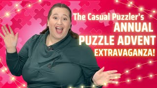 The Casual Puzzlers Annual Puzzle Advent Series  15 Puzzle Advents for 2024  Intro [upl. by Banks]