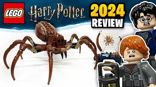 LEGO Harry Potter Aragog in the Forbidden Forest 76434  2024 Review amp Comparison [upl. by Neelyk291]