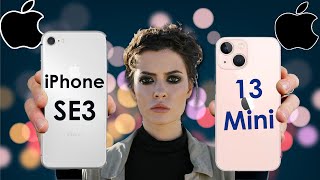 Apple iPhone SE3 vs iPhone 13 Mini Full compare  8 march launched [upl. by Lellih]