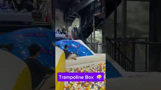 Jumping On The Trampoline  trampolineskills trampolineexercise fun funny Water Park Fun [upl. by Dagley2]