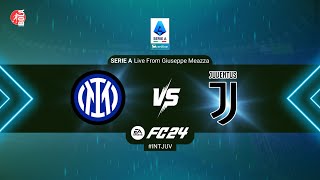 Inter Milan vs Juventus  Serie A 2425 Full Match at Giuseppe Meazza  PC™  FC 24 [upl. by Nhojleahcim120]