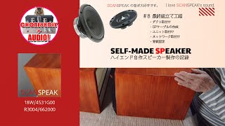 AUDIO DIY ハイエンドスピーカー製作（フィナーレを迎える） [upl. by Latsirc674]