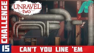 UNRAVEL 2  Challenge 15  CANT YOU LINE EM Gameplay Walkthrough [upl. by Deina352]