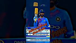 Nidahas Trophy 2018 final match  final over India vs Bangladesh shorts [upl. by Bradly460]