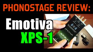 Emotiva XPS1 phonostage review  megashootout [upl. by Prosper]