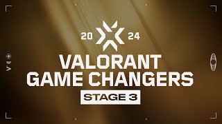 VCT Game Changers EMEA Playoffs  NASR vs GX [upl. by Acinahs]