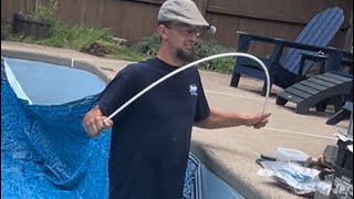 STAIR RODS FOR POOL LINERS  YES OR NO swimmingpool educational instructional diy howto video [upl. by Nylarahs]