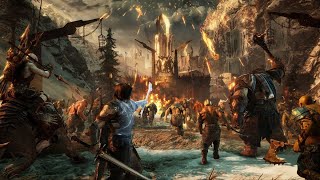 Never Ending Battle  MiddleEarth Shadow of War [upl. by Vershen785]