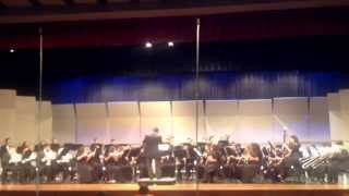 Danse Bacchanale Martin High School Wind Ensemble [upl. by Rodolfo]