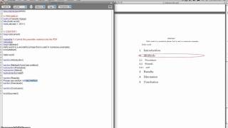 LaTeX Tutorial 3 helloworld  article skeleton labels and referencing [upl. by Hutchins]