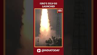 SSLV Indias Youngest Rocket Launched To Space With E0S08  ISRO Launch News [upl. by Rudyard]