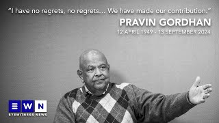 RIP Pravin Gordhan 19492024 [upl. by Urbanna]