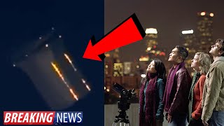 Skyscraper Sized UFO Over CHINA These UFOs Has The World Shaken Up 2024 [upl. by Asseram]