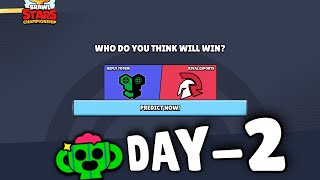 BRAWLSTARS Championship 2024 Prediction DAY  2 😎  My Prediction [upl. by Gorman]