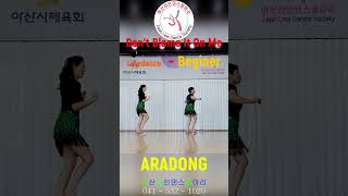 Dont Blame It On Me Linedance shorts Beginer ARADONG linedance 아라동 ARADONG [upl. by Sevart]