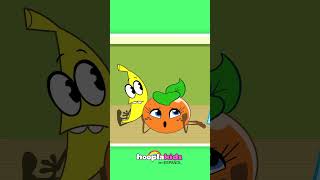 Canción de las Cinco Lindas Frutas 🍌🍎 Shorts cancionesinfantiles hooplakidzenespañol frutas [upl. by Euqinobe444]