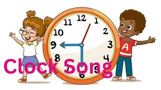 Clock Song English rhymes 482 InFocus Entertainment Nursery rhymes [upl. by Maurilia]