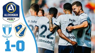 Höjdpunkter Halmstad  Malmö FF 01 Allsvenskan [upl. by Charters]