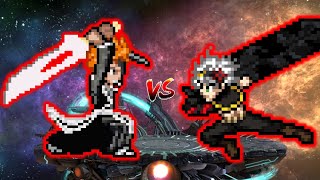 Ichigo TYBW V3 OP vs Asta TS OP in JumpForceMugen [upl. by Barty]